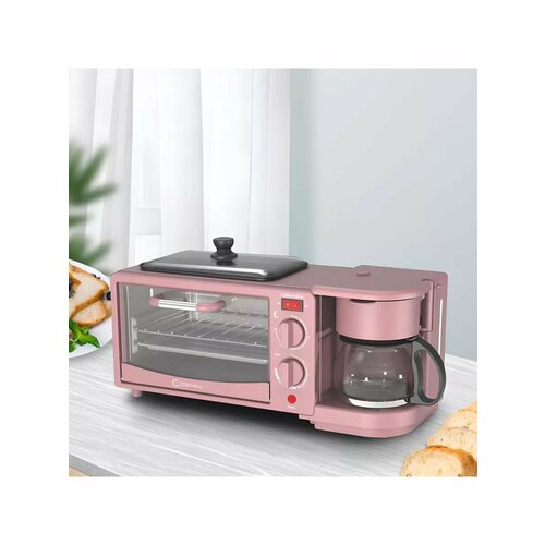 Мини-печь электрическая 3 в 1 с кофеваркой и грилем 5800₽