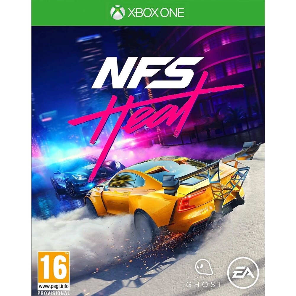 Игра Need for Speed Heat (XBOX One, русская версия) Electronic Arts Blu-ray диск 12+