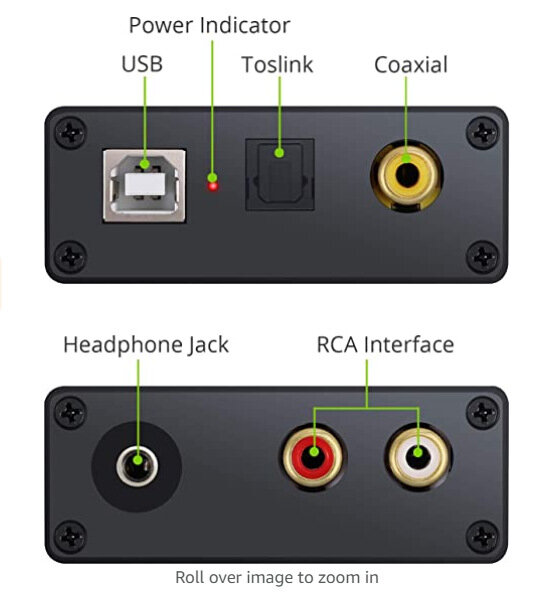 Аудио конвертер USB - Optical (toslink), Coaxial, 3.5мм мини джек, RCA. GV-023