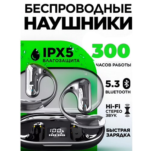 Наушники спортивные беспроводные с шумоподавлением 1542₽