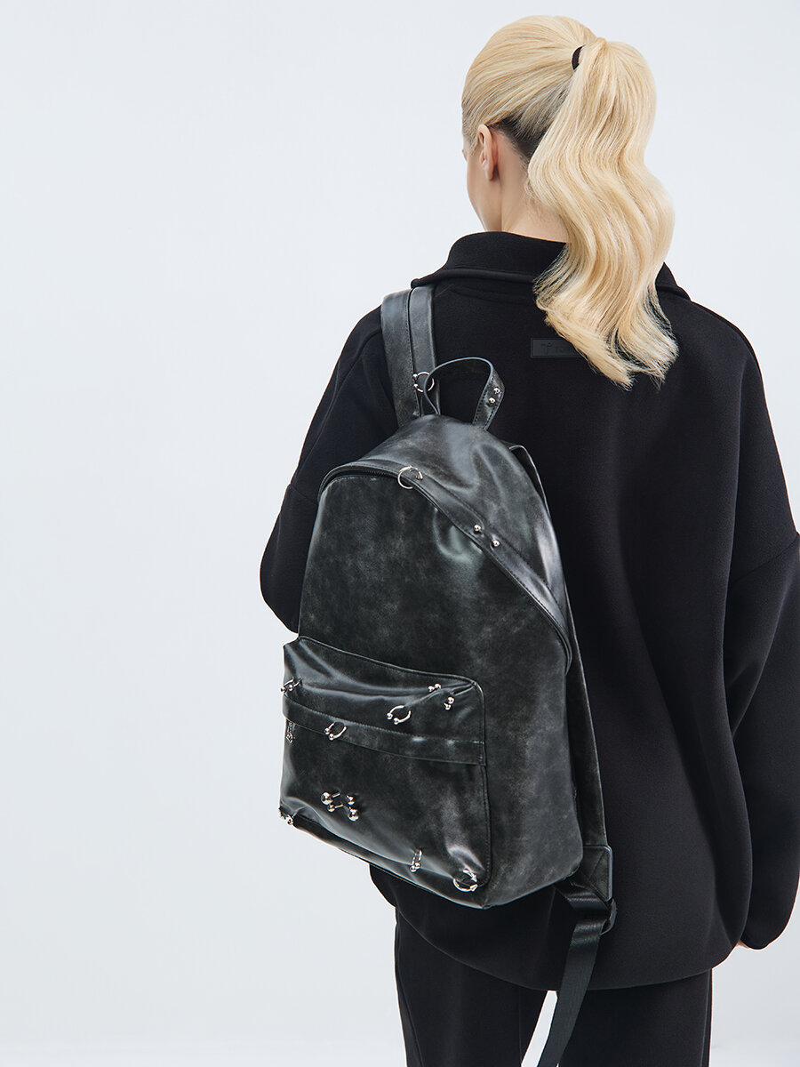 Рюкзак пирсинг с кольцами — фото 1