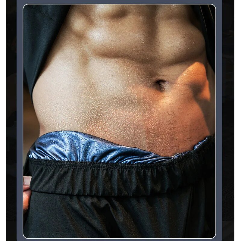 Изображение Костюм-сауна из полиэстера NoEnName_Null, Men Pants, 4XL, Мужской