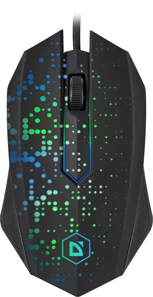 Игровая мышь Defender Black - фото №2