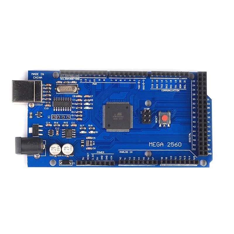 MEGA2560 MEGA 2560 R3 ATmega2560-16AU CH340G AVR USB макетная плата для Arduino, Mega2560