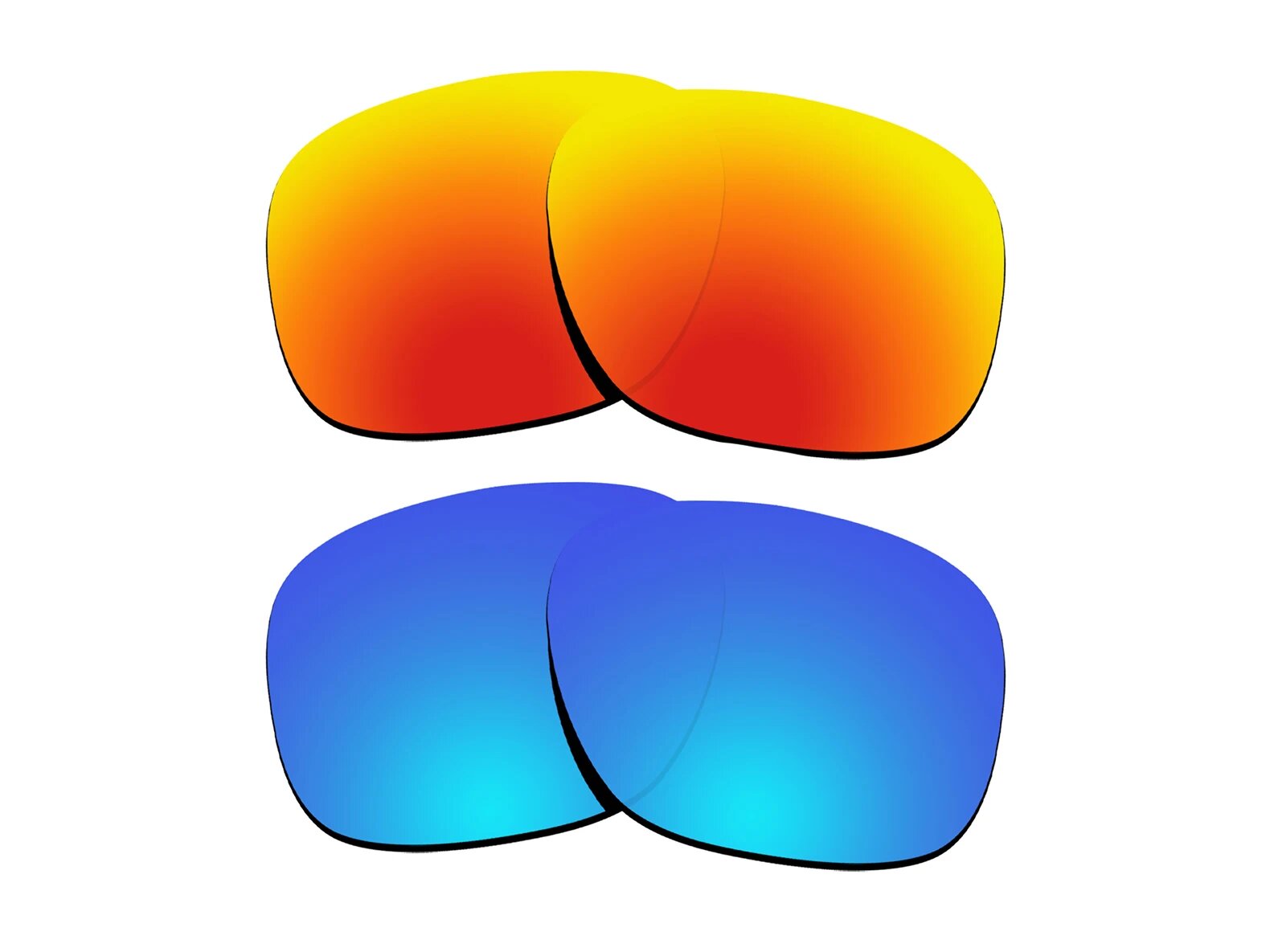 Изображение Сменные линзы Glintbay для Ray-Ban Meta Wayfarer RW4008, Midnight-Pacific, Фиолетовый, Мужской