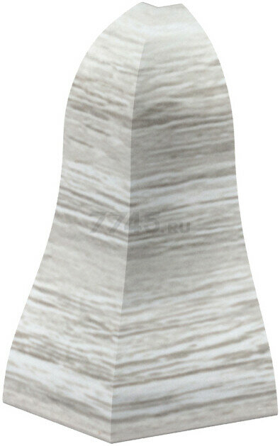 Угол для плинтуса Панельпласт "Абсолют", наружный, цвет нордик