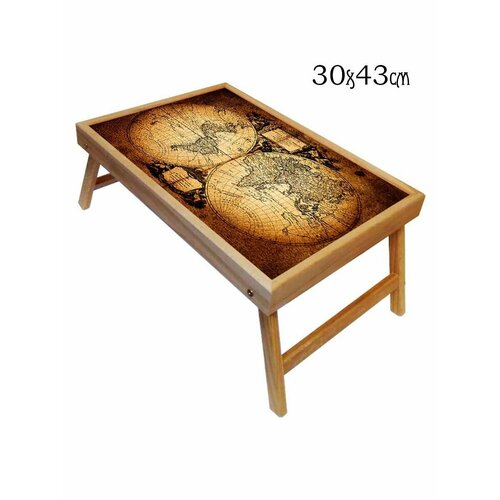 Поднос-столик сувенирный большой 30*43см 