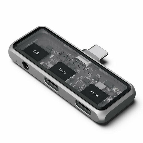 Хаб Satechi Mobile XR Hub with Audio PD 100W ST-HXRAJM серый 7410₽