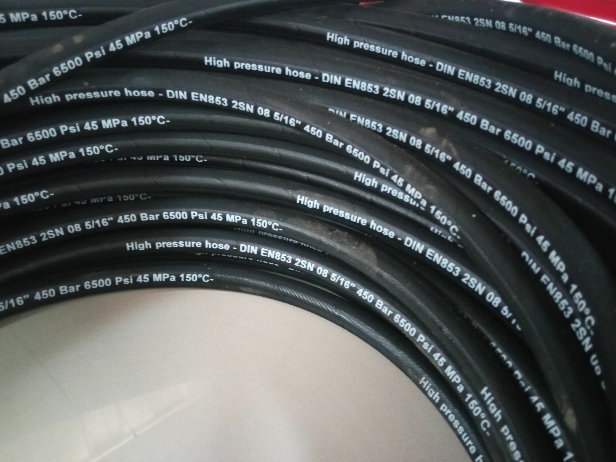 Шланг высокого давления 450bar 150С* для горячей воды.