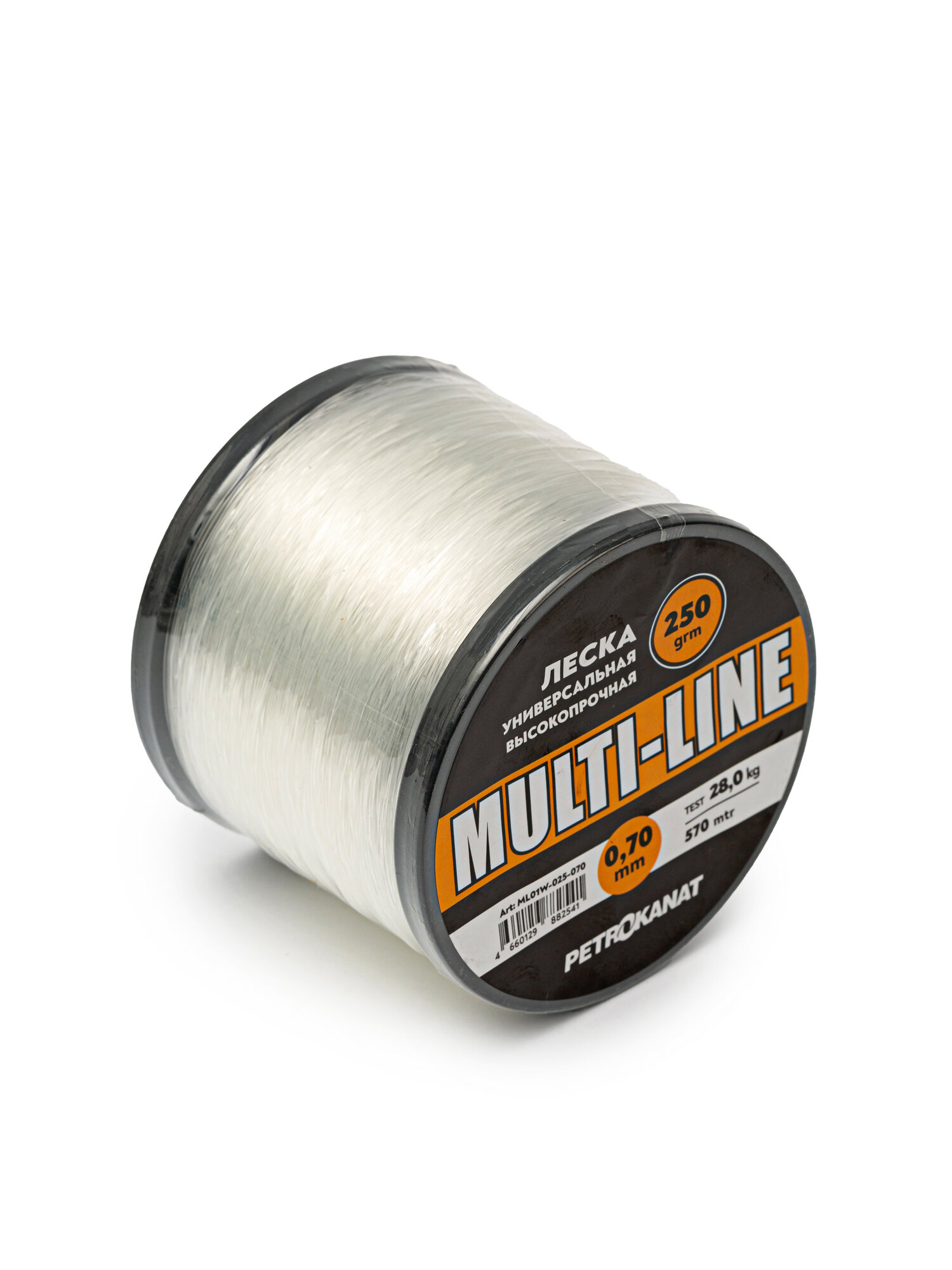 Леска универсальная "MULTI-LINE", 0.30 мм/6.0 кг, 3050 м, бобина 250 г — фото 1