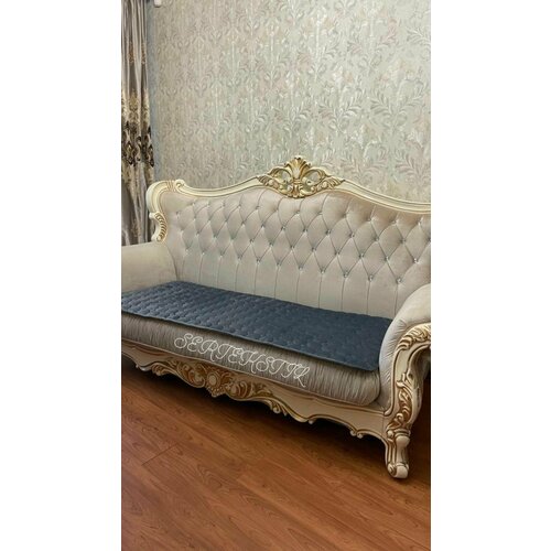 Дивандек для дивана, накидка на диван велюровая 90х160 см. 1 шт, чехлы для мягкой мебели , чехол на диван, покрывало на диван
