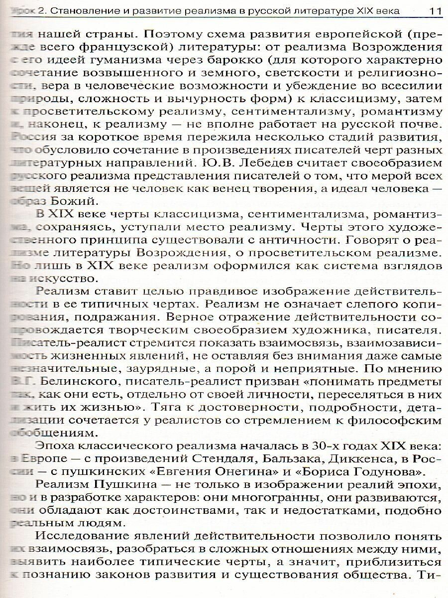 Русская литература. 10 класс. Поурочные разработки к учебнику Ю.В. Лебедева. - фото №6