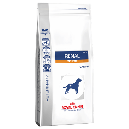 Сухой корм ROYAL CANIN Renal Select для привередливых взрослых собак при почечной недостаточности 2кг