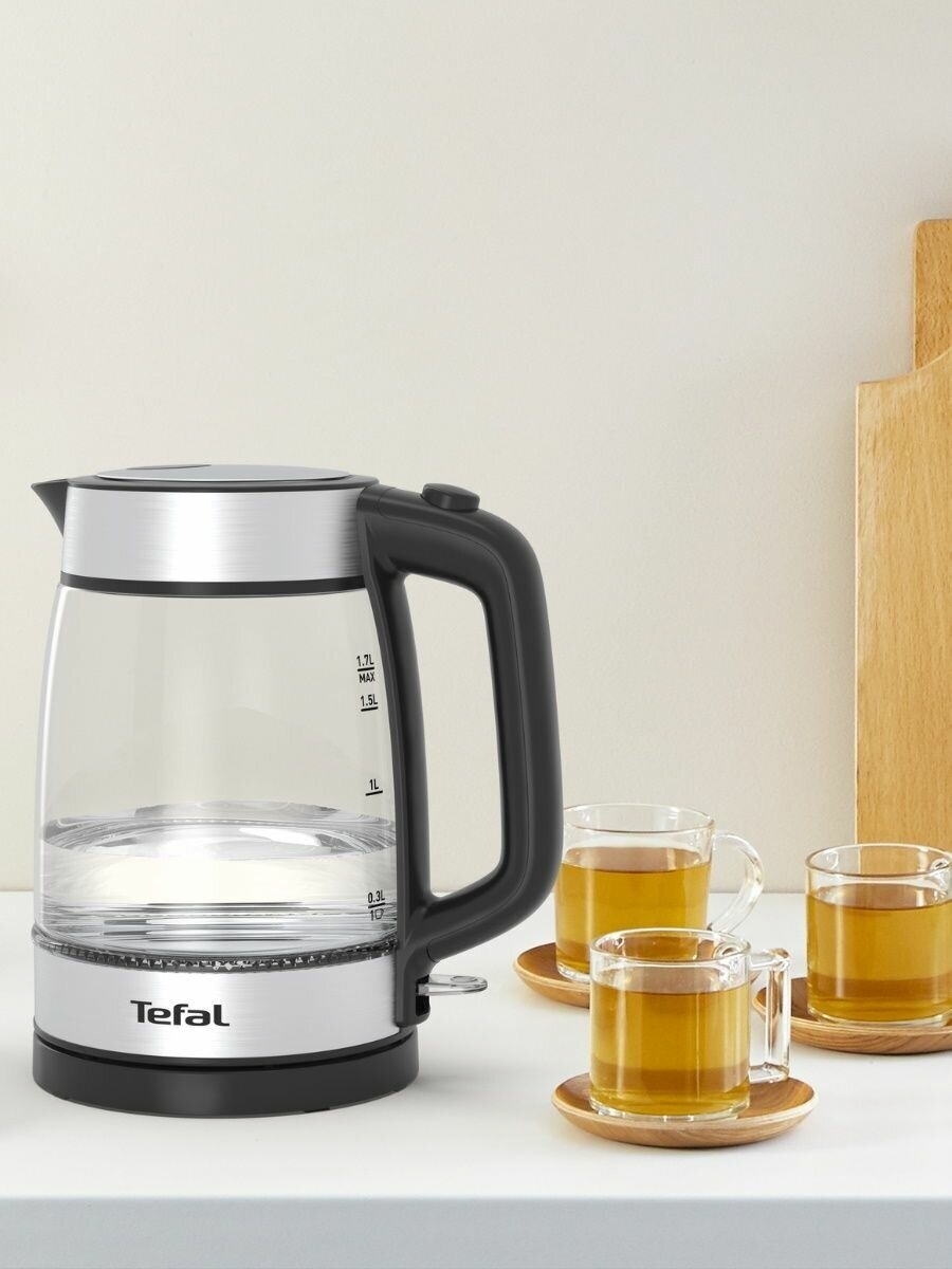 Электрочайник Tefal GLASS KI700830 - фотография № 14