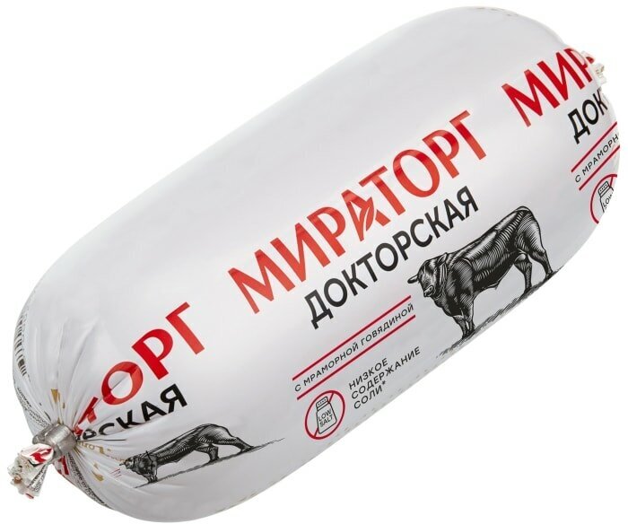 Колбаса Мираторг Докторская вареная 470г