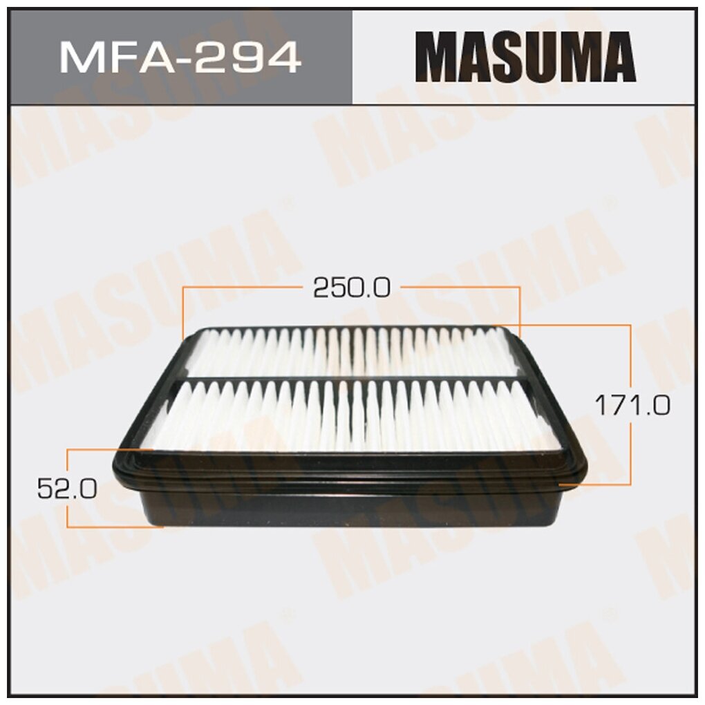 Фильтр воздушный Toyota 4Runner 95-03, Previa, 90-, Land Cruiser Prado 97-; MMC L200 1.8D Masuma