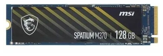 Накопитель SSD Msi Spatium M370 NVMe M.2 128GB