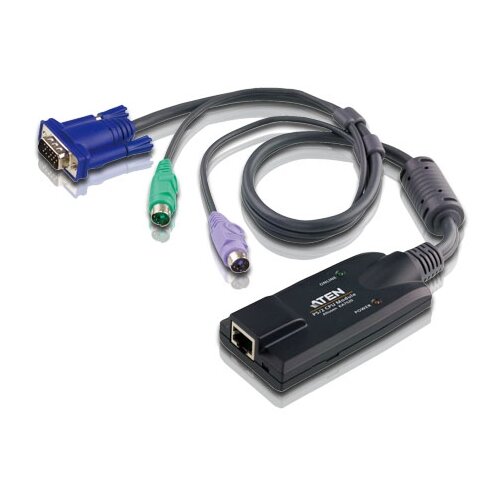 Адаптер KVM Altusen KA7520-AX KVM PS/2, 40 м, 1xUTP Cat5e, для подкл. комп. к перекл. KH15xxA/KH15xxAi/KL15xxA/KH25xxA, макс.разр.1600х1200, без БП