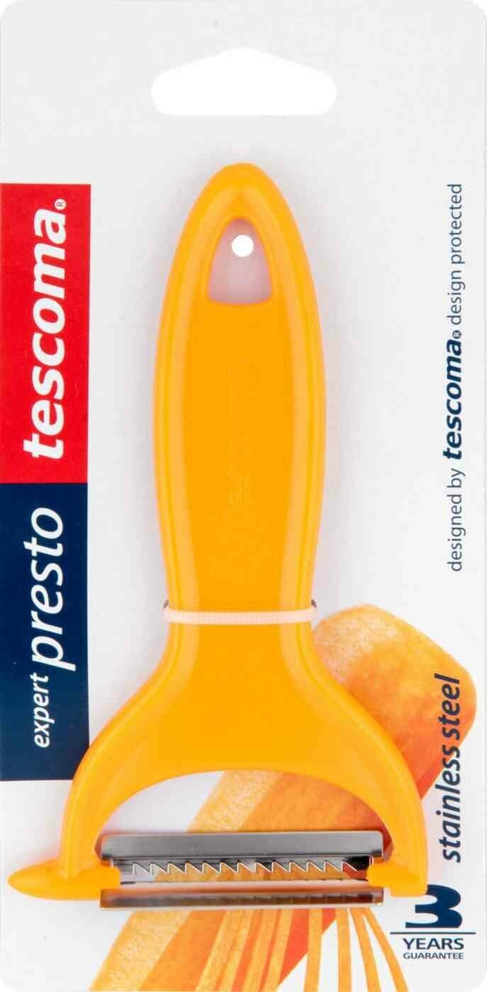 Tescoma Овощечистка для нарезки соломкой Presto expert, оранжевый - фотография № 4