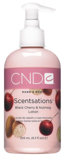 CND Лосьон для тела Scentsations Black Cherry & Nutmeg, 245 мл