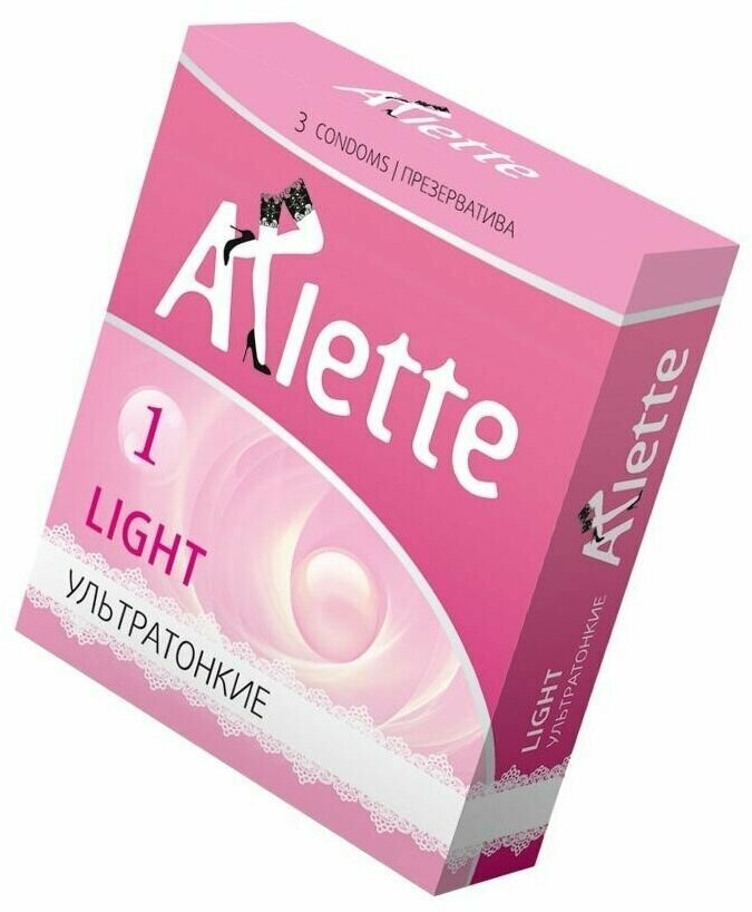 Ультратонкие презервативы Arlette Light -