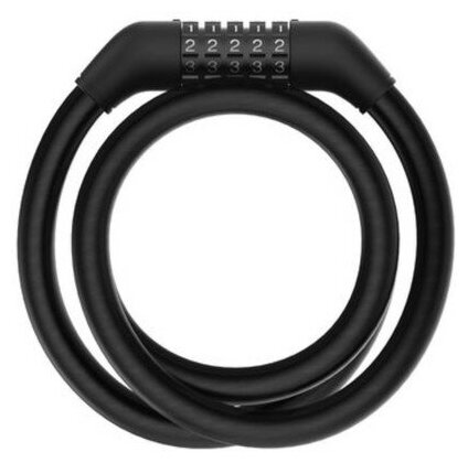 Замок Xiaomi Electric Scooter Cable Lock (BHR6751GL), кодовый, черный