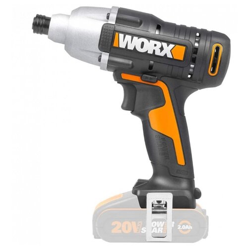 Винтоверт Worx WX291.9, без аккумулятора worx винтоверт ударный аккумуляторный 20в 1х2ач кейс wx291