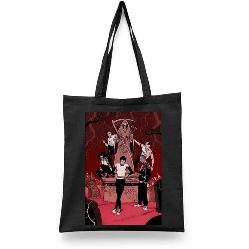 фото Сумка шоппер каждому своё, черный