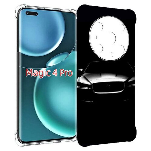 Чехол MyPads jaguar ягуар 1 для Honor Magic4 Pro / Magic4 Ultimate задняя-панель-накладка-бампер чехол mypads ягуар jaguar 2 для honor play 30 plus задняя панель накладка бампер