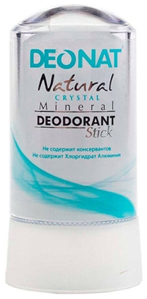 Дезодорант-кристалл цельный DeoNat 60 г