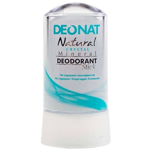 Дезодорант-кристалл цельный DeoNat 60 г deonat дезодорант mangosteen кристалл минерал 60 г