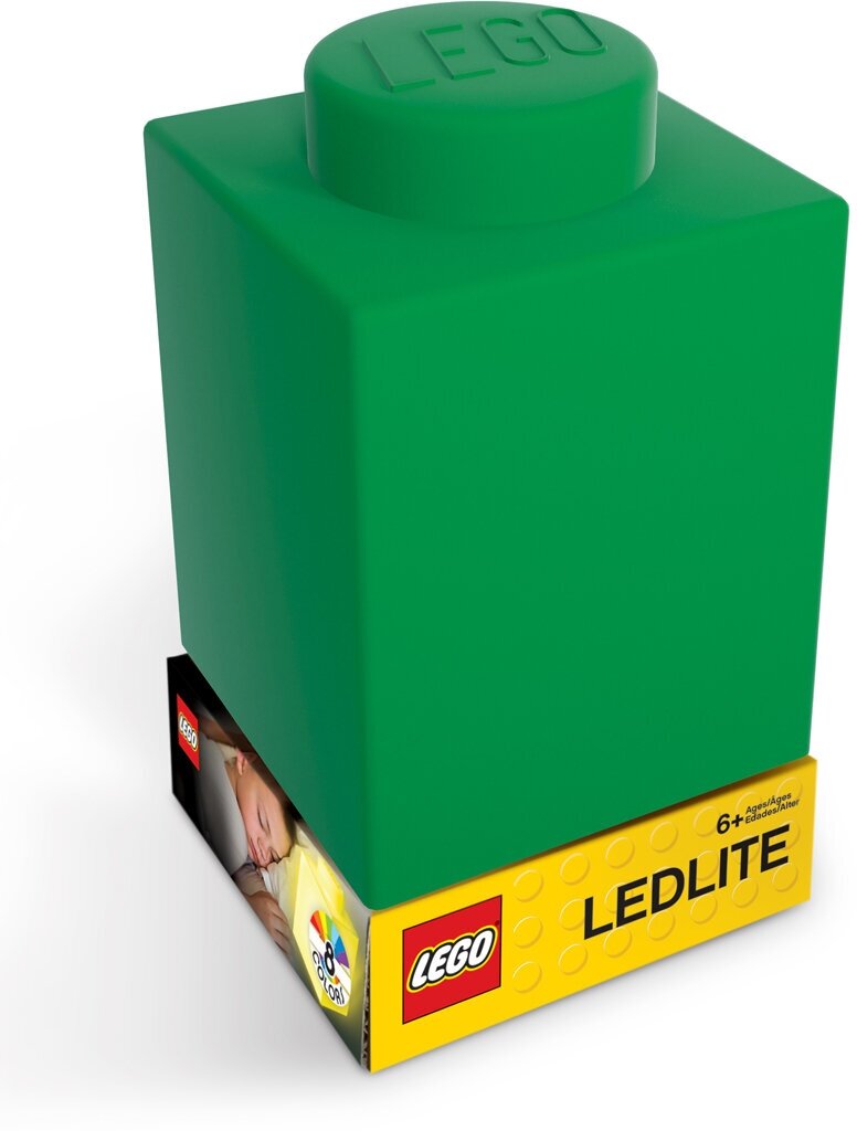 LGL-LP41 Фонарик силиконовый LEGO - зеленый