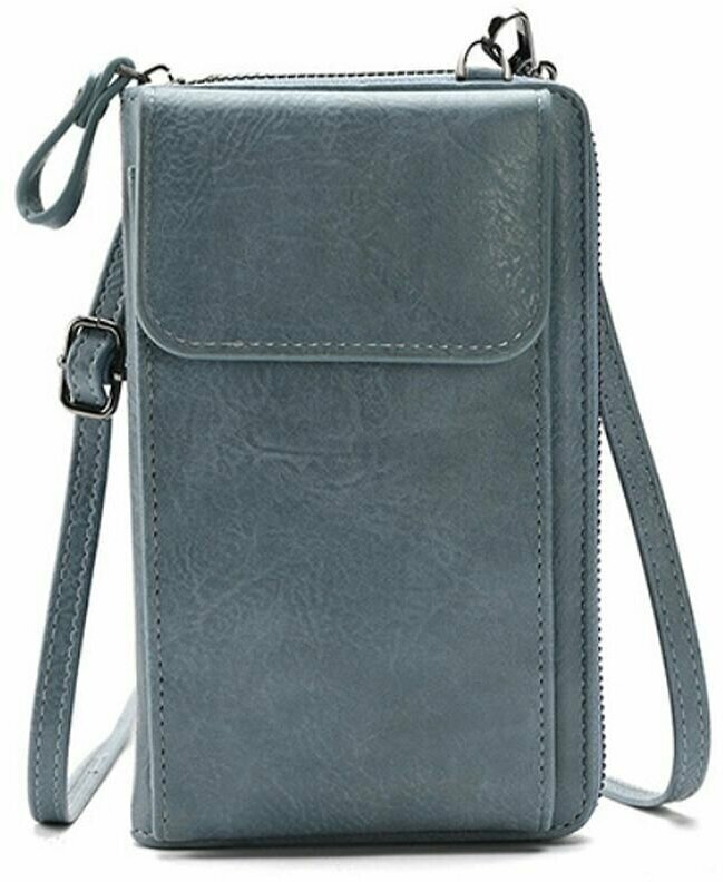 Женское портмоне-сумка / сумка на плечо маленькая для телефона / женский кошелек