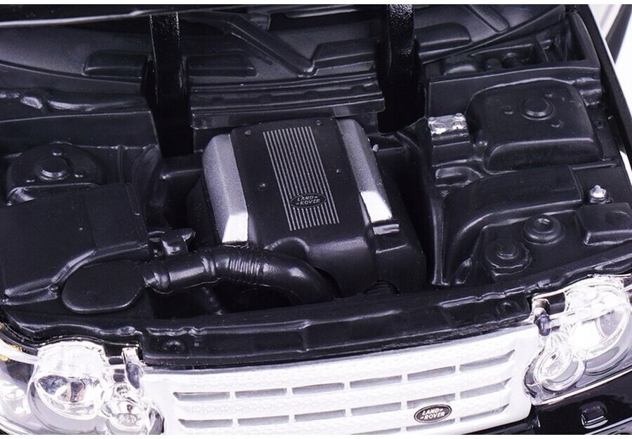 Bburago Машинка металлическая Range Rover Sport, 1:18, черный - фото №19