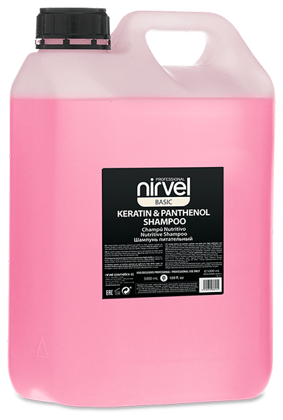 Nirvel шампунь Basic Keratin & Panthenol, 5000 мл