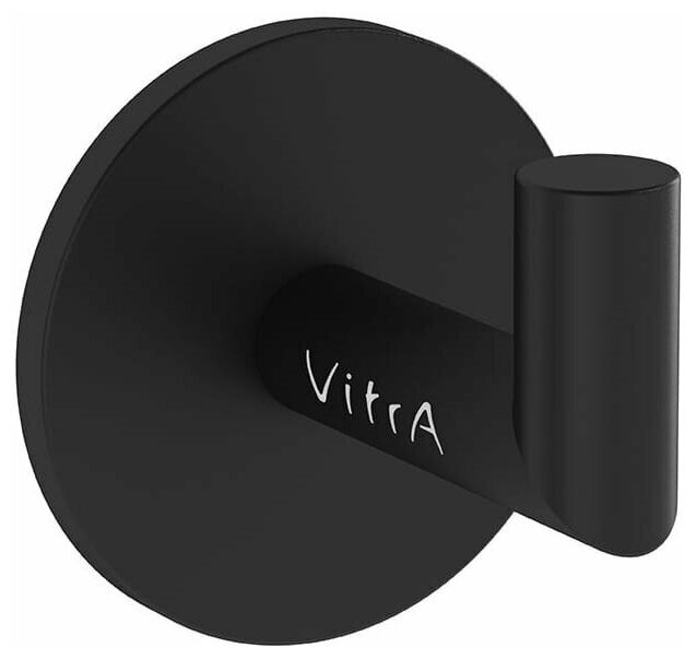 Крючок Vitra A4488436 Origin Крючок для халатов, черный матовый