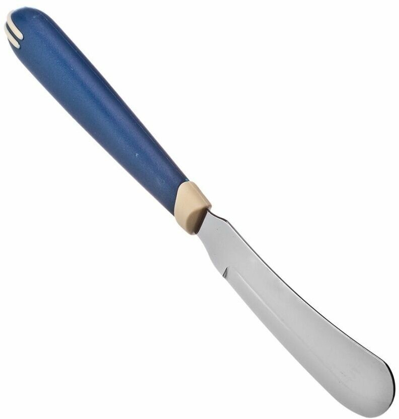 Нож кухонный для масла Multicolor лезвие 75 см сталь AISI 420 цвет синий