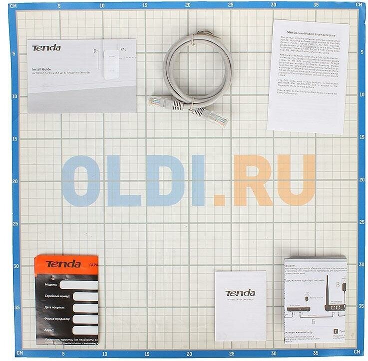 Wi-Fi роутер Tenda AV1000 White - фото №11
