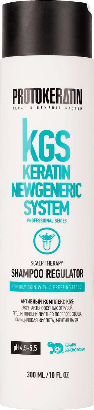 Шампунь-регулятор для жирной кожи головы, PROTOKERATIN, 300мл в Megalopolis