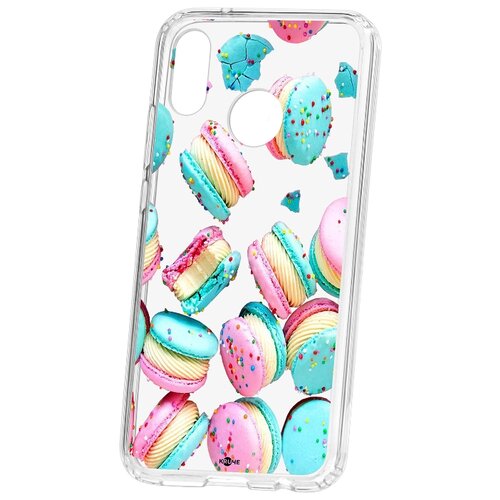 фото Чехол-накладка huawei p20 lite kruche print макарон