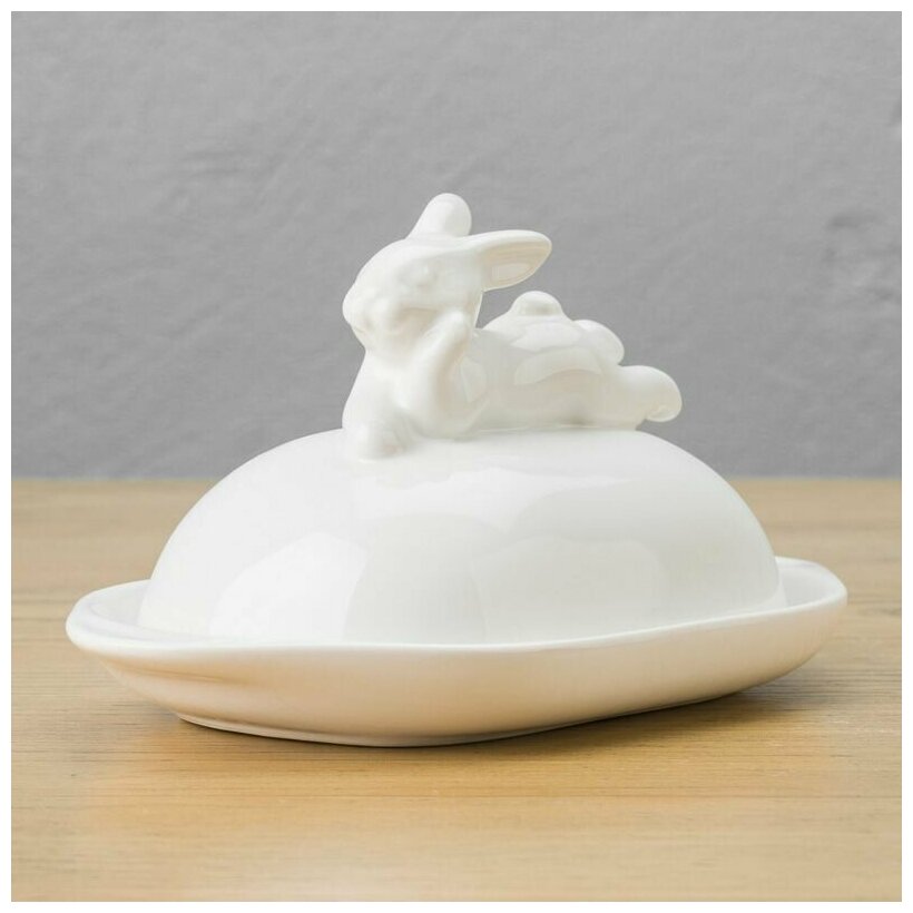 Маслёнка Rabbit Butter Dish