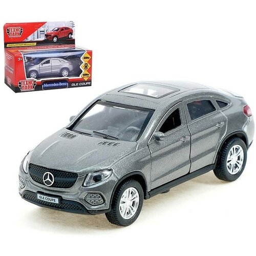 Машина металлическая инерционная Mercedes-Benz Gle Coupe, цвет серый, 12 см for mercedes benz 2015 2021 gle 300 320 350 400 450 intelligent power automatic smart window closer open kit one button sunroof