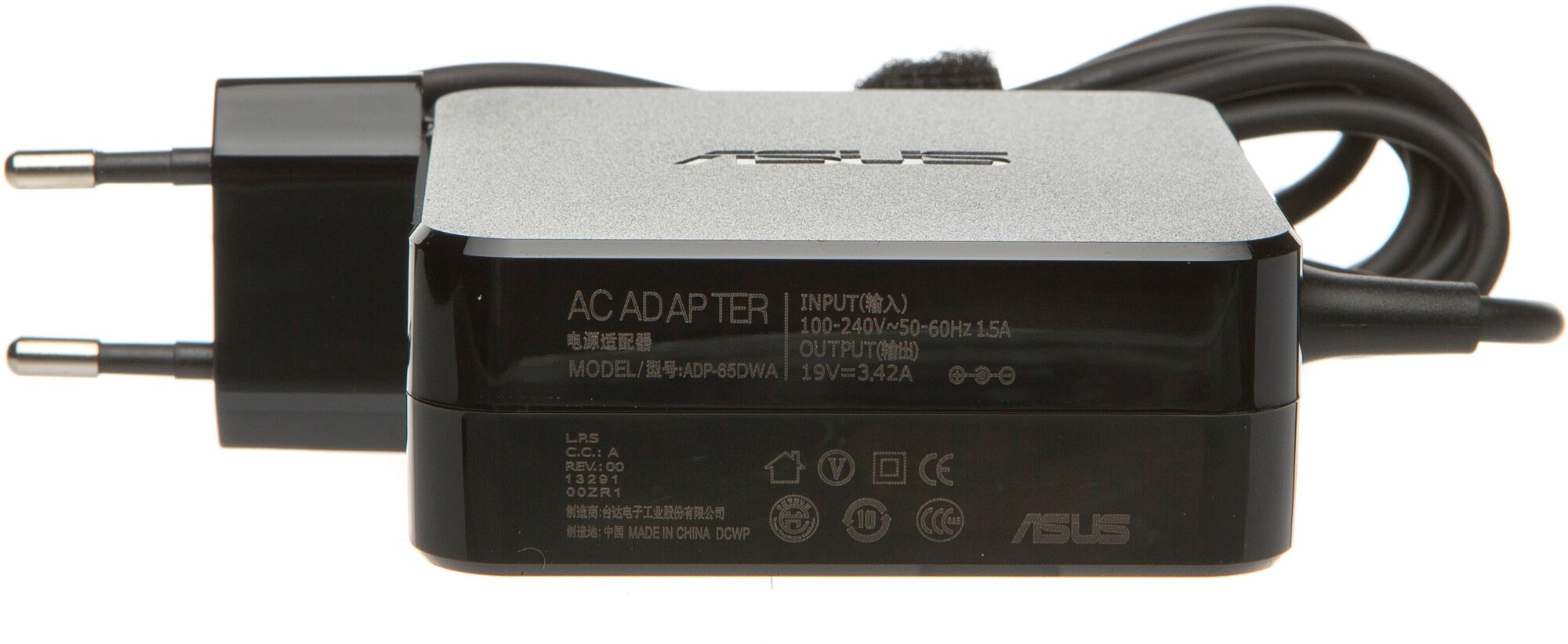 Блок питания зарядка для ноутбука Asus VivoBook S451LB 19V 3.42A 65W штекер 5.5x2.5
