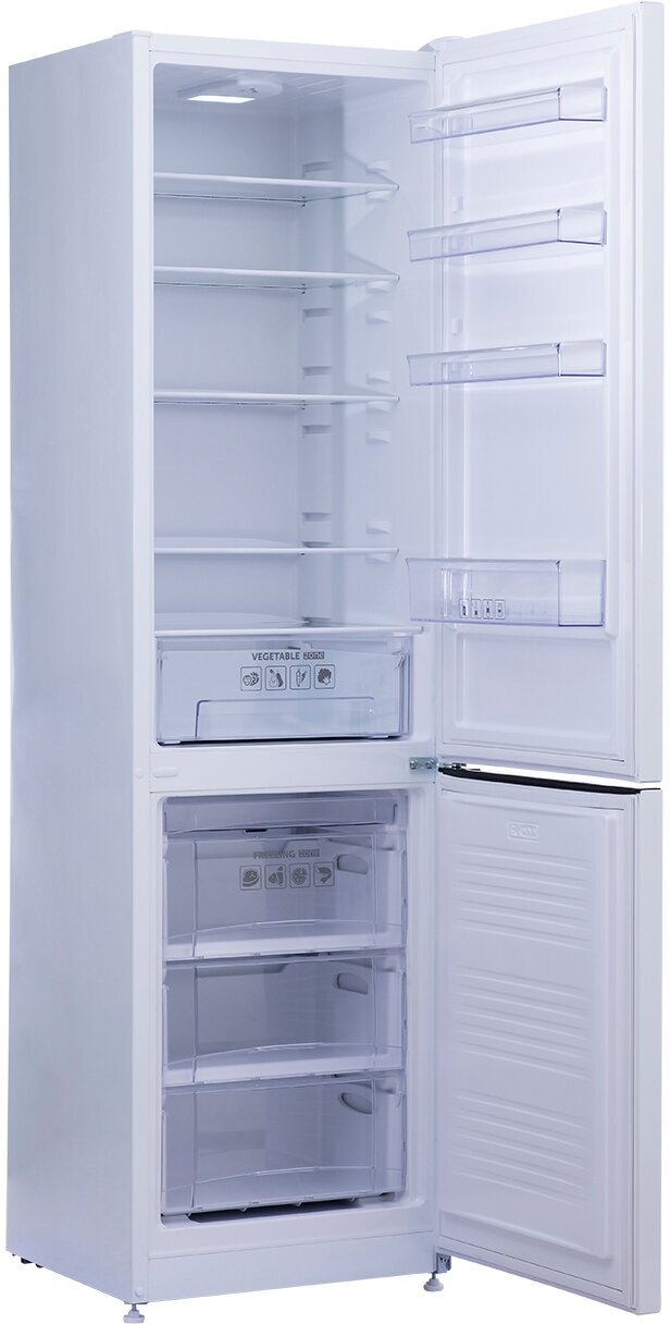 Холодильник Nesons NRB164NF WPB, белый - фотография № 4