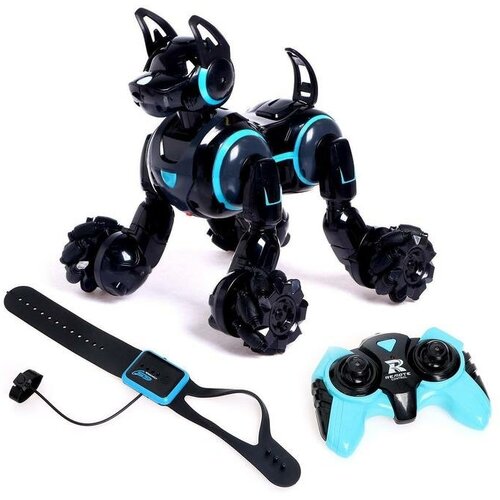 Робот-собака «Кибер пёс», световые и звуковые эффекты, работает от аккумулятора
