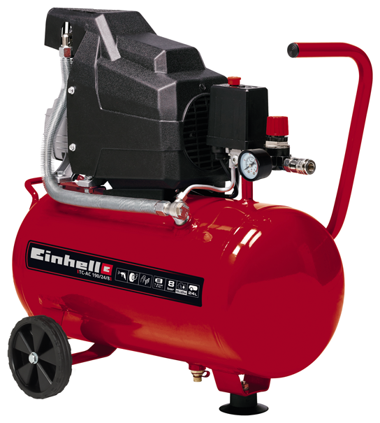 Компрессор масляный Einhell TC-AC 190/24/8 24 л 1.5 кВт