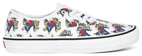 Кеды VANS Authentic, повседневные, размер 10, белый