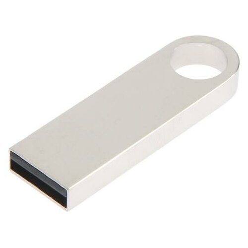Флешка E 292, 8 ГБ, USB2.0, чт до 25 Мб/с, зап до 15 Мб/с, серебристая