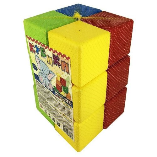 Набор кубиков 88 мм, 12 шт, Colorplast