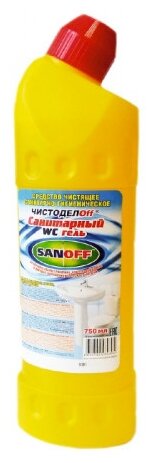 Санитарный гель Sanoff Mr. Чистоделоff